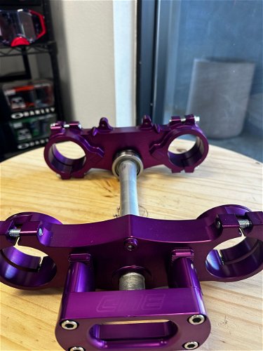 BUDS RACING TRIPLE CLAMPS FOR 2023 YZ 125, 250 2 STROKE