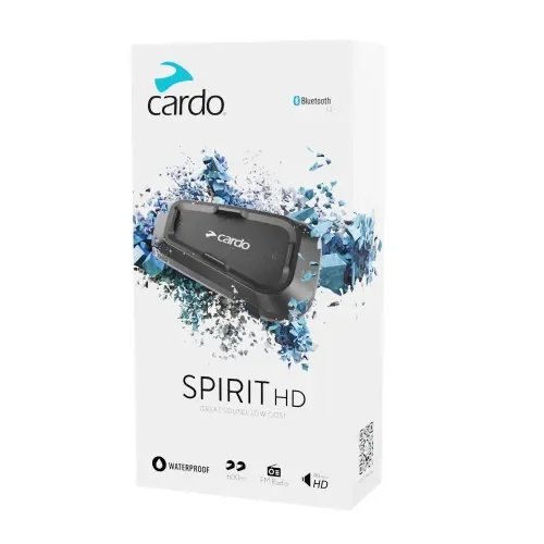 Cardo Spirit HD Motorcycle Bluetooth Communication DUO
