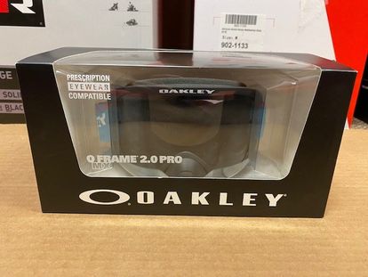 NEW Oakley O Frame 2.0 Pro Mx Miami Vibes w/ Light Grey Lens