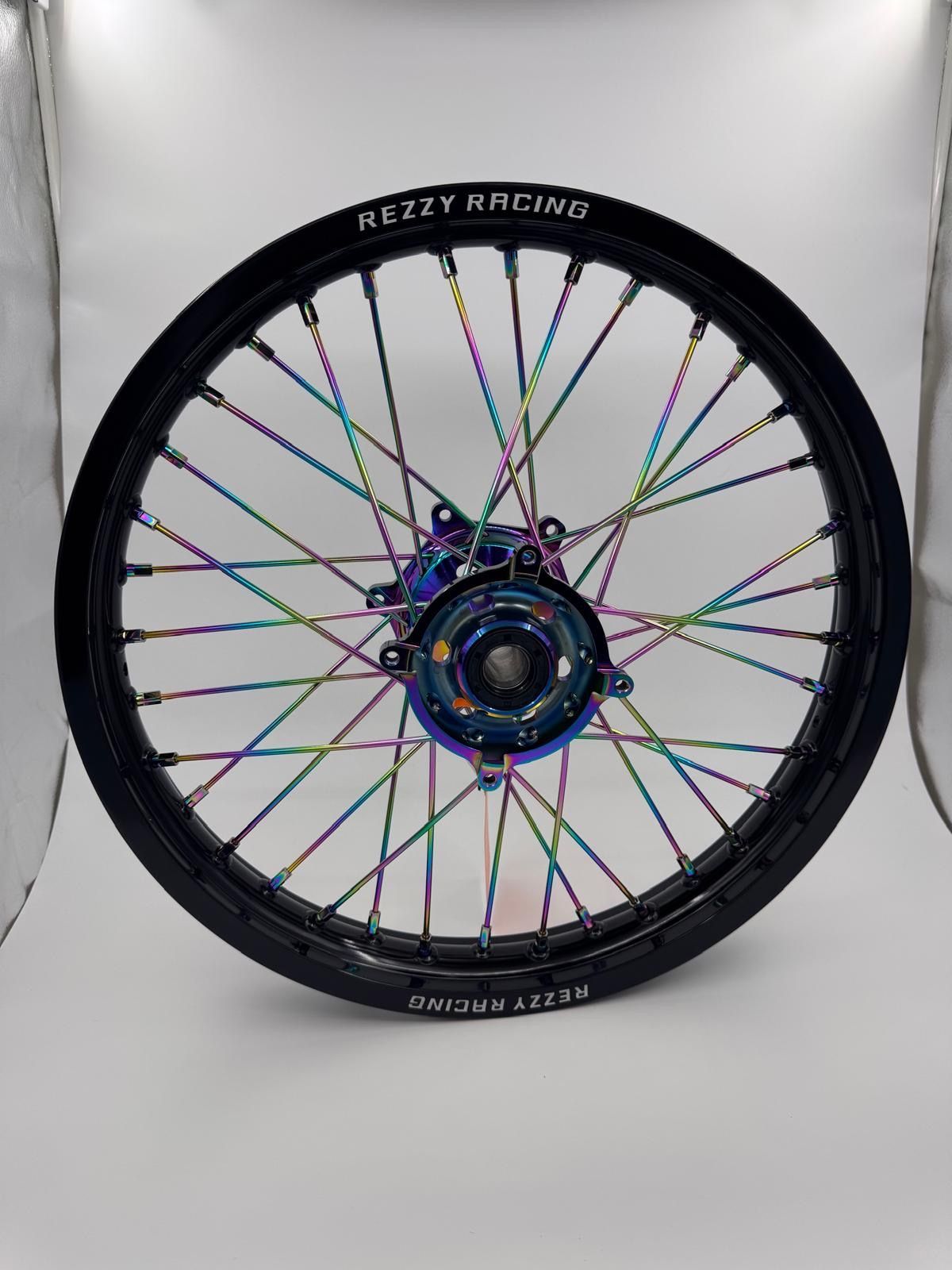 Rezzy Wheels Set KX 250/450 Oil Slick Color Way