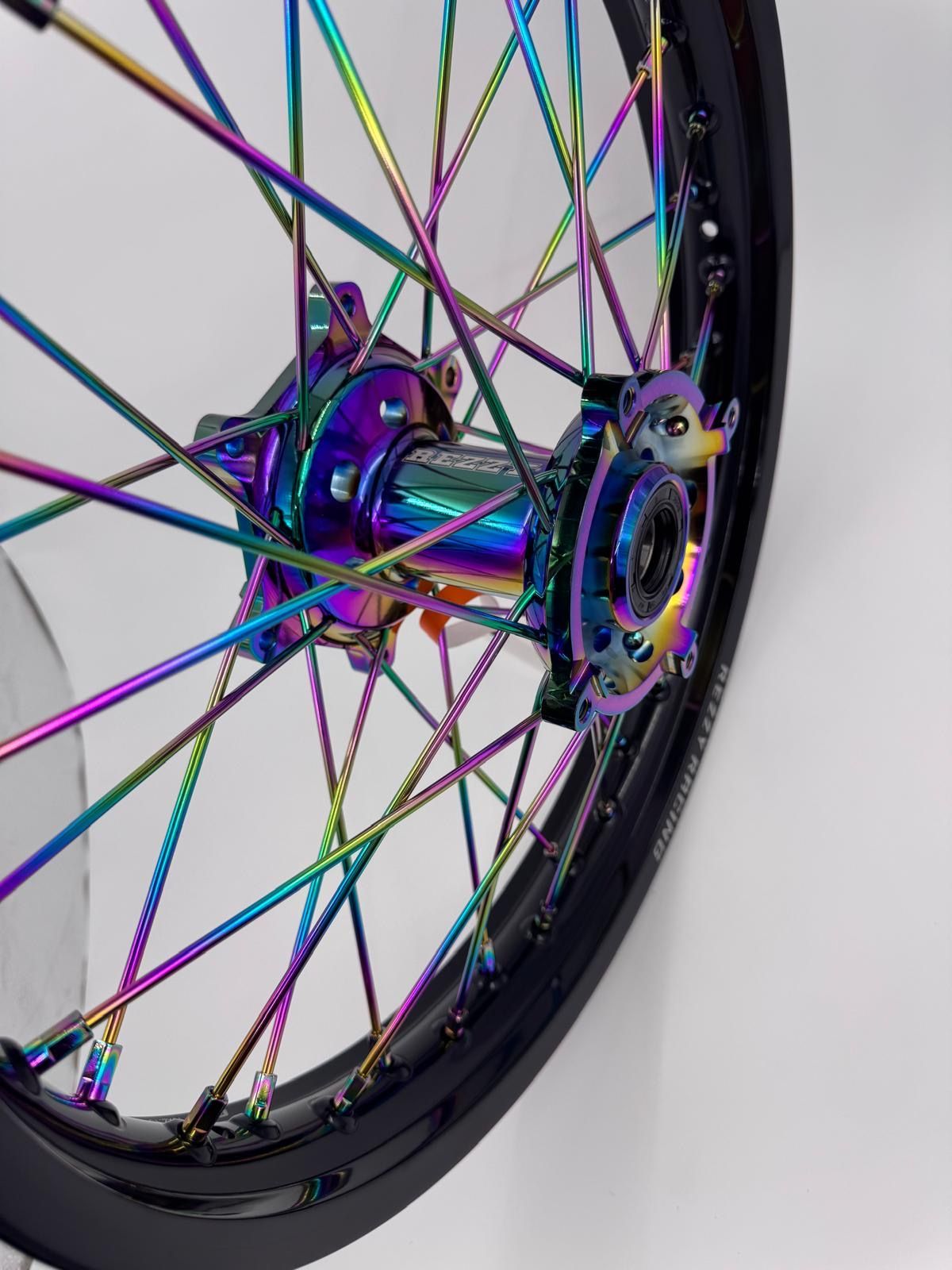 Rezzy Wheels Set KX 250/450 Oil Slick Color Way