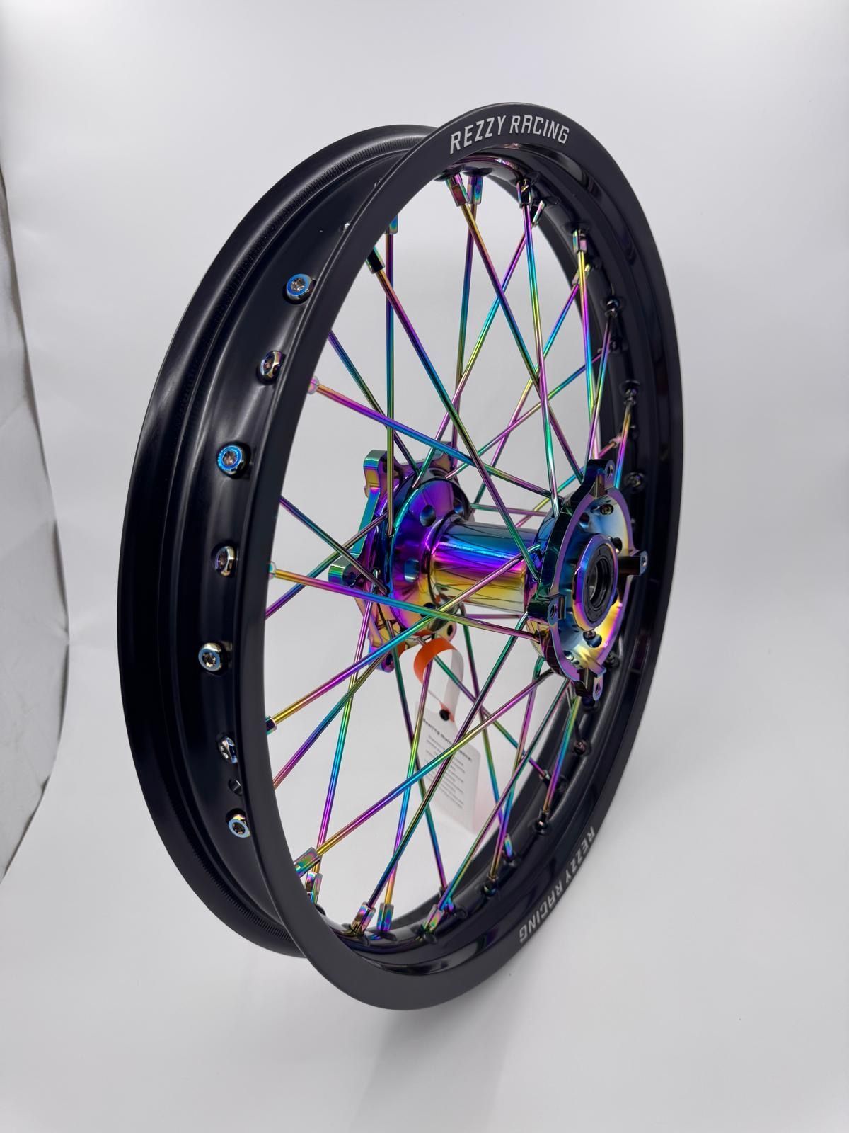 Rezzy Wheels Set KX 250/450 Oil Slick Color Way