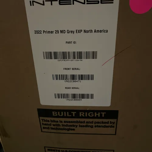 2022 Primer 29 MD EXP INTENSE Mountain Bike