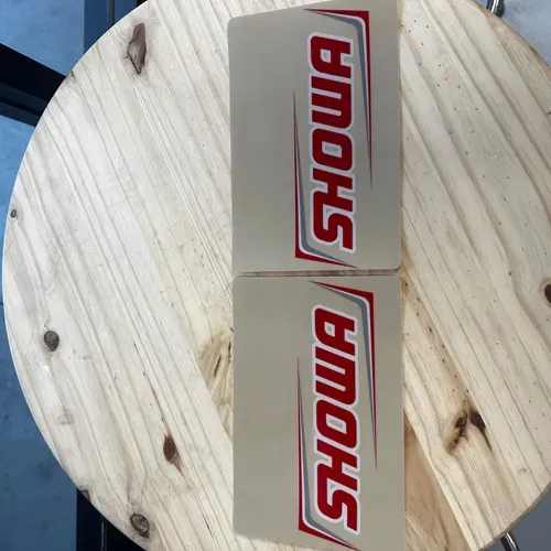 SHOWA FORK GUARD STICKERS