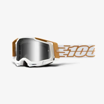 100% RACECRAFT 2® Goggle - Mayfair / Mirror Silver Lens