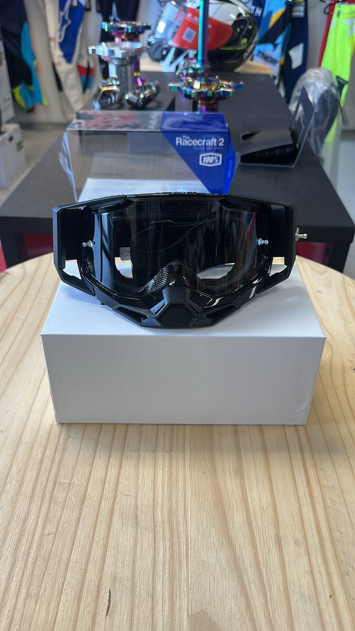 100% Racecraft 2 Goggles - Topo w/ Clear Lens