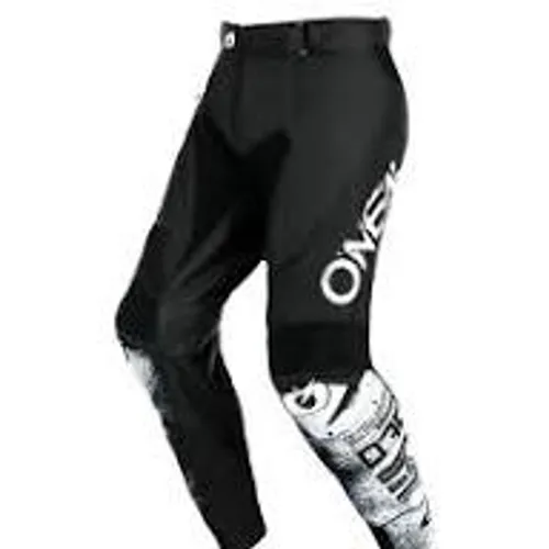 2024 O'Neal Mayhem Lite Scarz Black/White - Jersey and pants