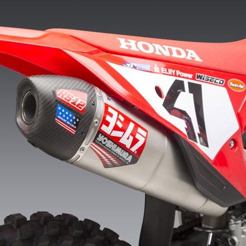 YOSHIMURA  RS-12  FULL EXHAUST, W/ STAINLESS CRF250R/RX 2022