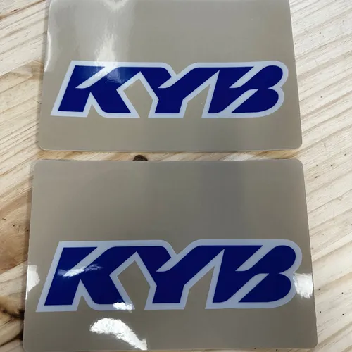 KYB FORK GUARD STICKERS
