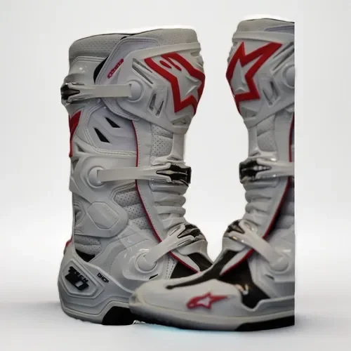Alpinestars Tech 10 Supervented Boots - White/Red