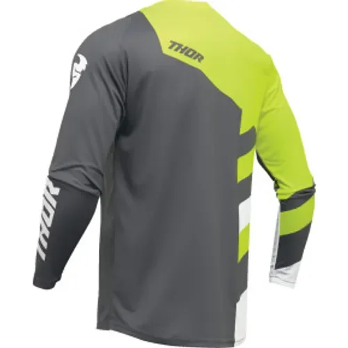 Sector Checker Jersey - Gray/Acid - Large