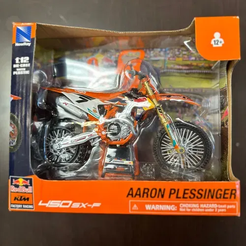 New Ray 1:10 KTM SXF 450 Toy Model Motocross motorbike Dirt Bike