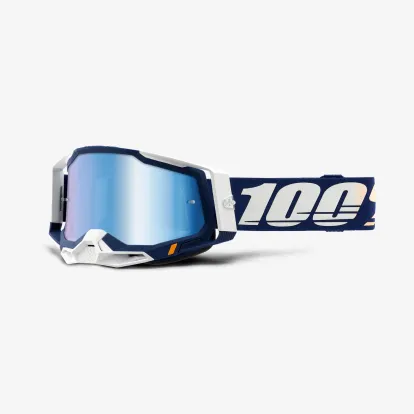 100% RACECRAFT 2® Goggle - Concordia / Mirror Blue Lens