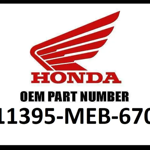CRANKCASE COLVER GASKET 11395-MEB-670 by Honda