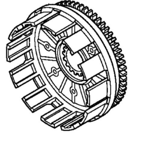  CLUTCH OUTER KIT 06220-KRN-305 by Honda