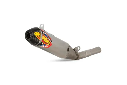 FMF FACTORY 4.1 RCT STAINLESS SL (SLIP-ON) W/ CARBON E CAP 