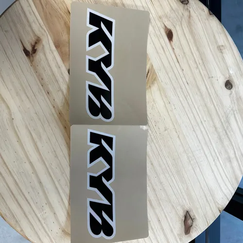 KYB FORK GUARD STICKERS