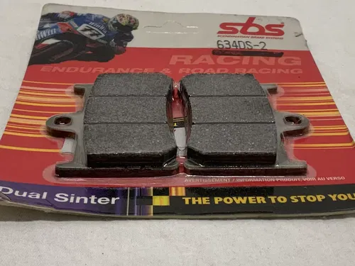 SBS Racing Sintered Front Brake Pads YZF-R6 2005-2020, R1 2015-2021 634DS-2