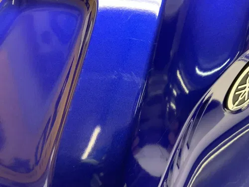 Yamaha Fuel Tank Cover Blue YZF-R3 2019-2024 OEM BS7-F171A-01-P0