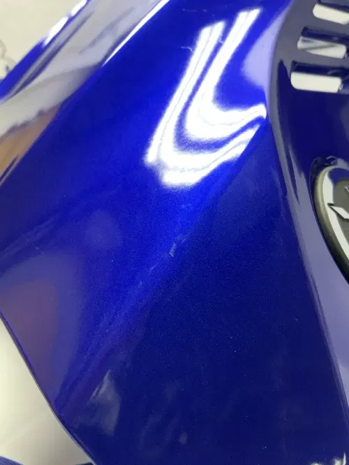 Yamaha Fuel Tank Cover Blue YZF-R3 2019-2024 OEM BS7-F171A-01-P0
