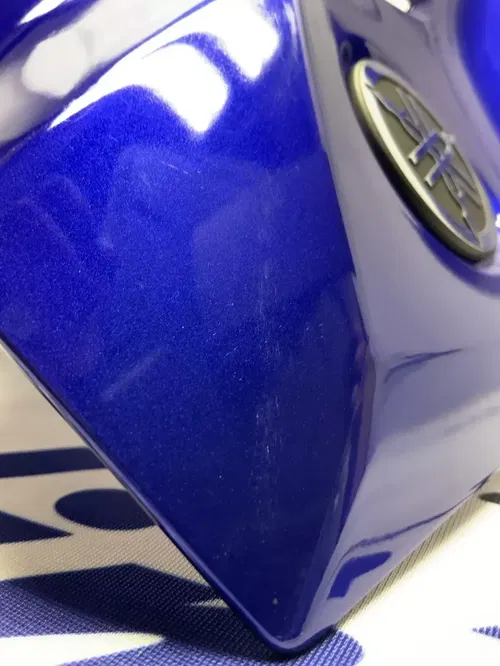 Yamaha Fuel Tank Cover Blue YZF-R3 2019-2024 OEM BS7-F171A-01-P0