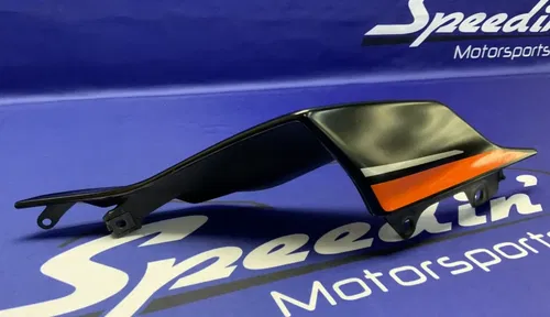 Yamaha Right Tail Fairing Black & Orange YZF-R6 2017-2024 OEM BN6-W2172-70-P1