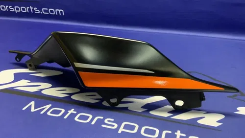 Yamaha Right Tail Fairing Black & Orange YZF-R6 2017-2024 OEM BN6-W2172-70-P1