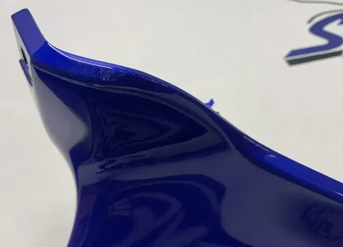 Yamaha Left Upper Fairing Blue YZF-R7 2022-2024 OEM BEB-2837L-00-P0