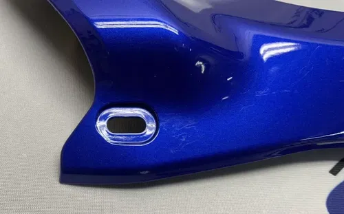 Yamaha Left Upper Fairing Blue YZF-R7 2022-2024 OEM BEB-2837L-00-P0