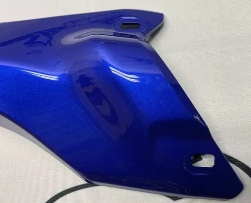 Yamaha Left Upper Fairing Blue YZF-R7 2022-2024 OEM BEB-2837L-00-P0