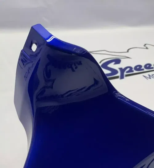 Yamaha Left Upper Fairing Blue YZF-R7 2022-2024 OEM BEB-2837L-00-P0
