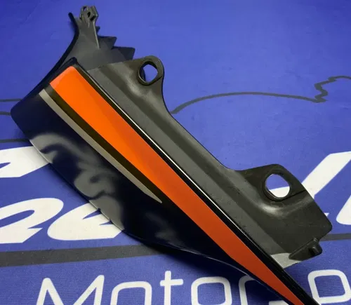 Yamaha Left Tail Fairing Black & Orange YZF-R6 2017-2024 OEM BN6-W2171-70-P1
