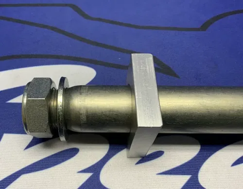 Yamaha Rear Axle W/ Chain Adjuster Set YZF-R6 2017-2024 OEM 4XV-25381-10-00