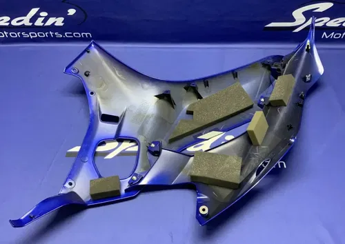 Yamaha Right Complete Fairing (Blue) YZF-R6 2017-2024 OEM BN6-W283V-90-P0