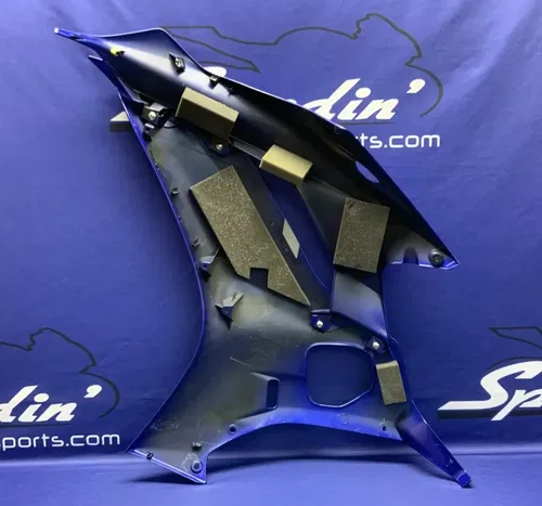 Yamaha Right Complete Fairing (Blue) YZF-R6 2017-2024 OEM BN6-W283V-90-P0