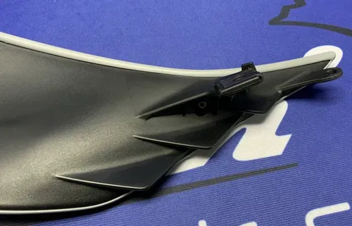 Yamaha Left Tail Fairing (Gray & Blue) YZF-R6 2017-2024 OEM BN6-W2171-50-P5