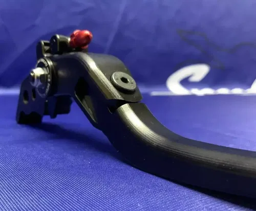 CRG Raceline Clutch Lever Black & Red 1199 Panigale 2012-2014 CB-522-RL-B