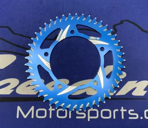 Vortex Racing Rear Sprocket (Blue) 520-45T GSXR 600/750 2001-2010 526AZB-45