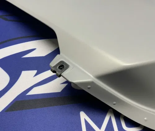 Yamaha Right Lower Fairing (Gray) YZF-R6 2017-2024 OEM BN6-28395-00-P4