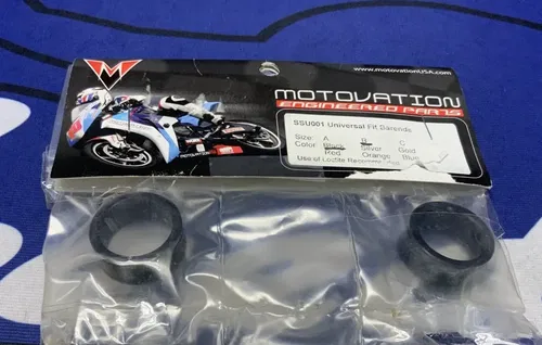 Motovation Weighted Universal Bar End Slider (Black) Size B  SSU001