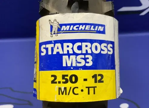 2.50-12 Michelin Starcross MS3 Front Tire 36J 11847