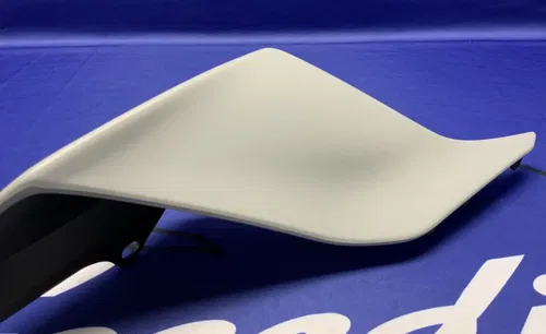 Yamaha Right Tail Fairing (Gray & Blue) YZF-R6 2017-2024 OEM BN6-W2172-50-P5