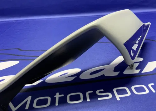 Yamaha Right Tail Fairing (Gray & Blue) YZF-R6 2017-2024 OEM BN6-W2172-50-P5