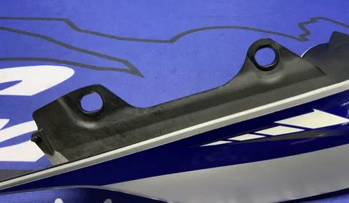 Yamaha Right Tail Fairing (Gray & Blue) YZF-R6 2017-2024 OEM BN6-W2172-50-P5