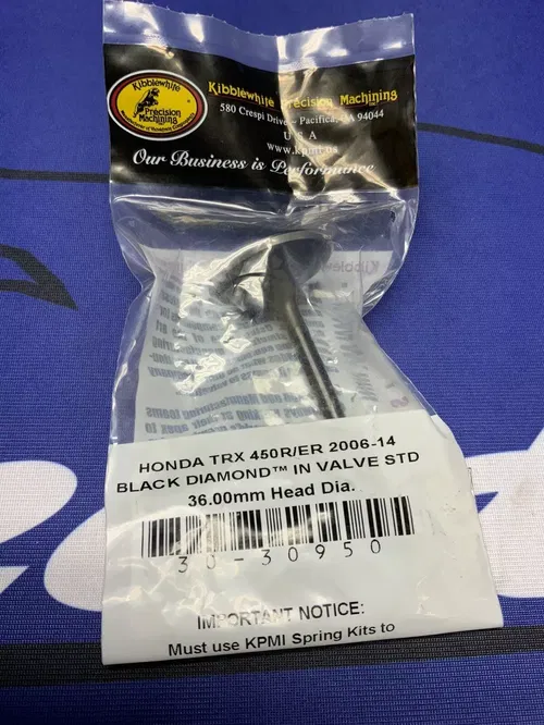 Kibblewhite Intake Valve Honda TRX 450R/ER, 2006-2014 30-30950
