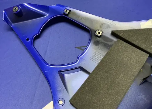 Yamaha Left Lower Fairing (Blue) YZF-R6 2017-2024 OEM BN6-W283U-90-P0