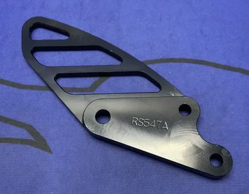 Vortex Racing Left Rear Set Foot Guard (Black) GSXR 600/750 2006-2010 RS547A