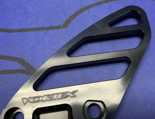 Vortex Racing Left Rear Set Foot Guard (Black) GSXR 600/750 2006-2010 RS547A