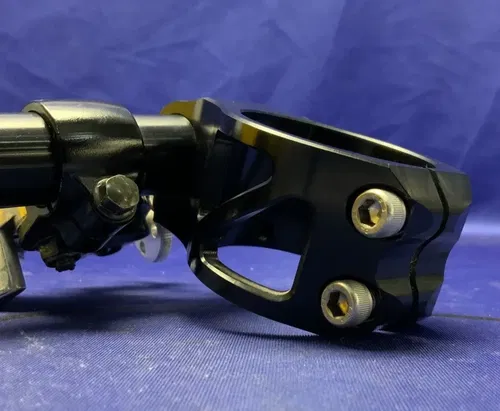 Driven Racing 50mm Clip-Ons W/ Suzuki Clutch Lever DCLO-48/50-BK