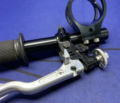 Driven Racing 50mm Clip-Ons W/ Suzuki Clutch Lever DCLO-48/50-BK